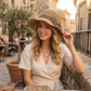 🧢 JETZT 50 % RABATT! 🌞 Eleganter Strohhut mit Schleife – atmungsaktiv, faltbar und perfekt für Strand und Reisen 👒