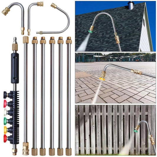 ✨Hochdruckreiniger-Stab-Set mit 4000 PSI-Haushaltsreinigung einfacher und effektiver gestalten