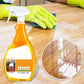 Houstonnd® ScratchErase Bienenwachs-Holzbodenspray – Reinigt, frischt den Glanz auf und entfernt Kratzer