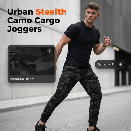 Unisex Klassische Camouflage-Cargohose