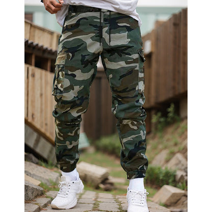 Unisex Klassische Camouflage-Cargohose