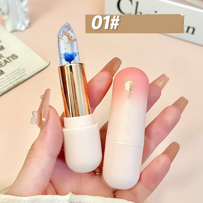 Flower Clear Jelly Lipstick mit temperaturabhängiger Farbänderung