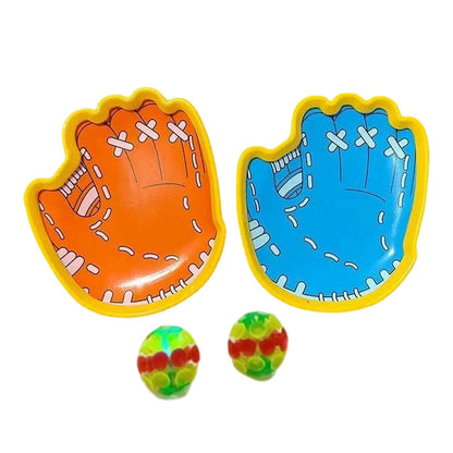 Wurf- und Fangspiel-Set mit Saugnapfball für Kinder