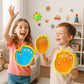 Wurf- und Fangspiel-Set mit Saugnapfball für Kinder