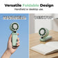 Faltbarer Turbo-Handventilator mit LED-Anzeige