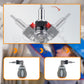 Vielseitiges 8-in-1-Set mit magnetischen Ratschen-Schraubendreherbits