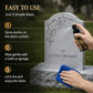 Tombstone Polierspray mit Handtuch