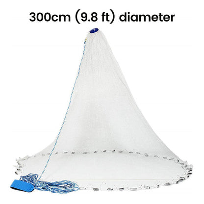 🎣 Nur für kurze Zeit: 50 % Rabatt! ✨ Leicht auszuwerfendes Wurfnetz – Robustes Netzgewebe, schnell sinkend, vielseitig einsetzbar 🌊