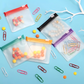 7 wiederverwendbare, transparente Pillenbeutel mit Schiebeverschluss