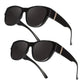 Damen-Sonnenbrille mit großem Rahmen, zum Überziehen