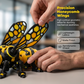 Futuristische Mecha-Bienenfigur mit abnehmbarem Gelenk