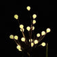 Solarbetriebene LED-Gartenleuchte für Äste