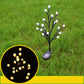Solarbetriebene LED-Gartenleuchte für Äste