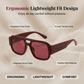 Stilvolle Pilotenbrille mit UV-Schutz