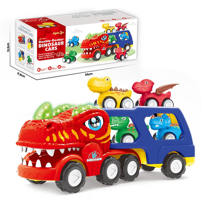 Doppelstöckiger Dinosaurier-Transport-LKW Spielzeug