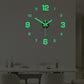 3D DIY Leuchtende Acryl-Wanduhr Set