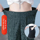 Lässige, atmungsaktive Damenhose mit hohem Bund und weitem Bein