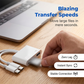 💳 5-in-1 Multiport-Speicherkartenleser – vielseitig, schnell & kompakt – liest alle gängigen Speicherkarten – perfekt für SD, MicroSD, CF & mehr – ideal für Fotografen, Videografen & den täglichen Gebrauch – Plug & Play