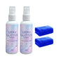 Ultrafeines Glitzerspray mit Schimmer