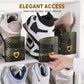 Verstellbares, zweistöckiges Schuhregal