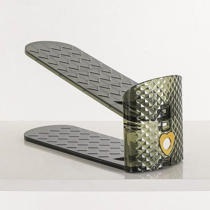 Verstellbares, zweistöckiges Schuhregal