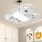 3-stufiger E27 Drohnen-Modell-Ventilator mit Leuchte und Fernbedienung
