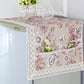 Cotton Linen Refrigerator Dust Cover with Pockets