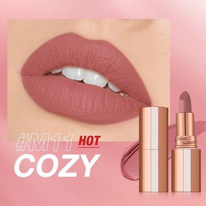 24 Stunden lang anhaltender matter Lippenstift