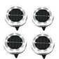 Solar-Gartenleuchte für den Außenbereich (4er-Pack)