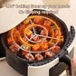 Vertikaler Grillrost für Heißluftfritteusen