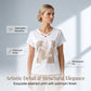 👚 LIMITIERTER 50% RABATT! Damen 2-teiliges Casual-Set für reifere Frauen – Kreuz-V-Ausschnitt Print-Shirt + 7/8 Cropped-Hose, weicher atmungsaktiver Stoff für Alltag, Yoga & Freizeit
