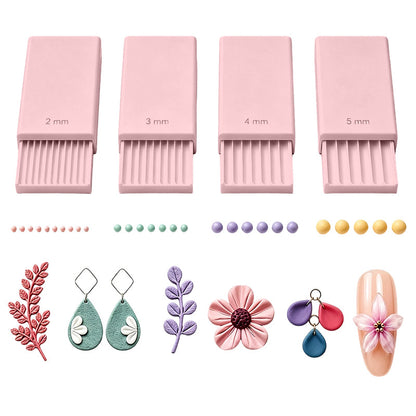 3D-gedrucktes Mini-Tonkugel-Formenset