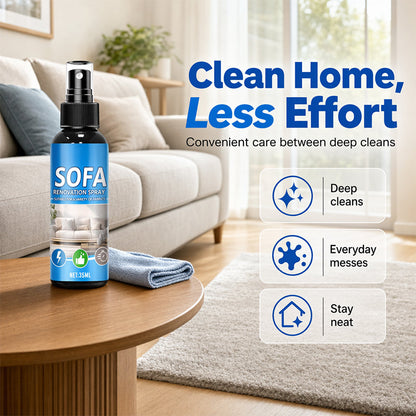 Textilreiniger-Spray ohne Nachspülen für Teppiche und Sofas