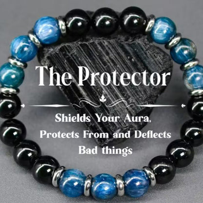 Armband aus Natursteinperlen