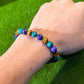Armband aus Natursteinperlen