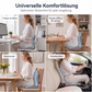 🪑  Ergonomisches Sitzkissen aus Memory-Schaum – Integrierte Rückenstütze, orthopädisch & vielseitig – Ideal für Bürostuhl, Auto & Homeoffice ✨