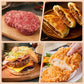 Steakpresse, runde Frikadellenform