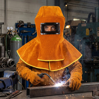 📢📢50% RABATT !!⏰Hochleistungs-Schweißmaske mit Hals- und Schulterabdeckung