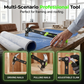 🔨 Multifunktions-Krallenhammer aus geschmiedetem Kohlenstoffstahl – verstellbarer Winkel, ideal für Zimmerei, Renovierung & Heimwerker 🏠🛠️