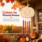🎃 50% RABATT! 🪵 Holz-Kürbis-Bastelset – DIY-Windspiel für Halloween ✨