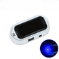 🚗 Solar-Dummy-Alarm mit LED-Blinklicht – Lichtsensor, simuliert Alarmanlage, für Auto & Innenraum