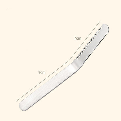 Professionelles 3-in-1-Buttermesser und Streichmesser aus Edelstahl 304