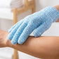 Peeling-Badhandschuhe mit fünf Fingern