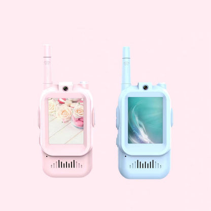 📹 50 % RABATT 📡 Kinder Video-Walkie-Talkie Set mit 2 Stück, ideal für Outdoor-Spiele 🎒