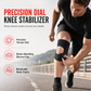 Verstellbares Silikon-Patellaband zur Stabilisierung