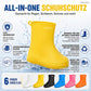 ⏰ Nur noch heute 50% Rabatt! 🥳 HEISSER SALE 2026 | Über 50.000 verkaufte Paare! Wiederverwendbare dicke Silikon-Schuhüberzieher, wasserdicht & strapazierfest, rutschfest, faltbar in 6 Farben für Regen, Garten und Ausflüge ✨