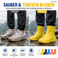 ⏰ Nur noch heute 50% Rabatt! 🥳 HEISSER SALE 2026 | Über 50.000 verkaufte Paare! Wiederverwendbare dicke Silikon-Schuhüberzieher, wasserdicht & strapazierfest, rutschfest, faltbar in 6 Farben für Regen, Garten und Ausflüge ✨