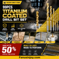 🔥Nur für kurze Zeit: 50 % Rabatt!🔧 Hocheffizientes Werkzeug, das von erfahrenen Handwerkern geschätzt wird! Direkt vom Hersteller: 99-teiliges Set titanbeschichteter Bohrer.