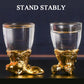 Hochwertiges Whiskyglas-Set mit chinesischem Sternzeichen