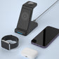 3-in-1-Ladestation, kabelloses Ladegerät für iPhone